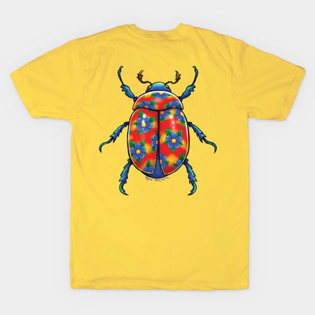 hawaiian shirt beetle by CritterArt